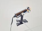Vintage design tube klemspot spot chrome lamp verstelbaar, Huis en Inrichting, Lampen | Spots, Nn, N, Metaal of Aluminium, Ophalen of Verzenden
