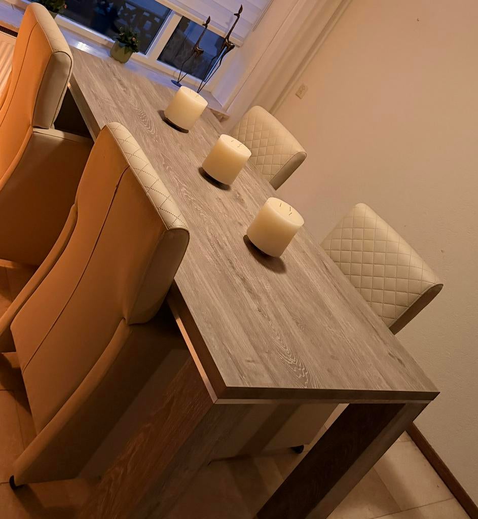 Eettafel, Ophalen, Zo goed als nieuw, Rechthoekig, 50 tot 100 cm