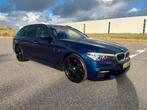 BMW 5-Serie 540i 340pk Xdrive Aut. 2017 Blauw, Auto's, BMW, Zwart, 2000 kg, Blauw, 340 pk