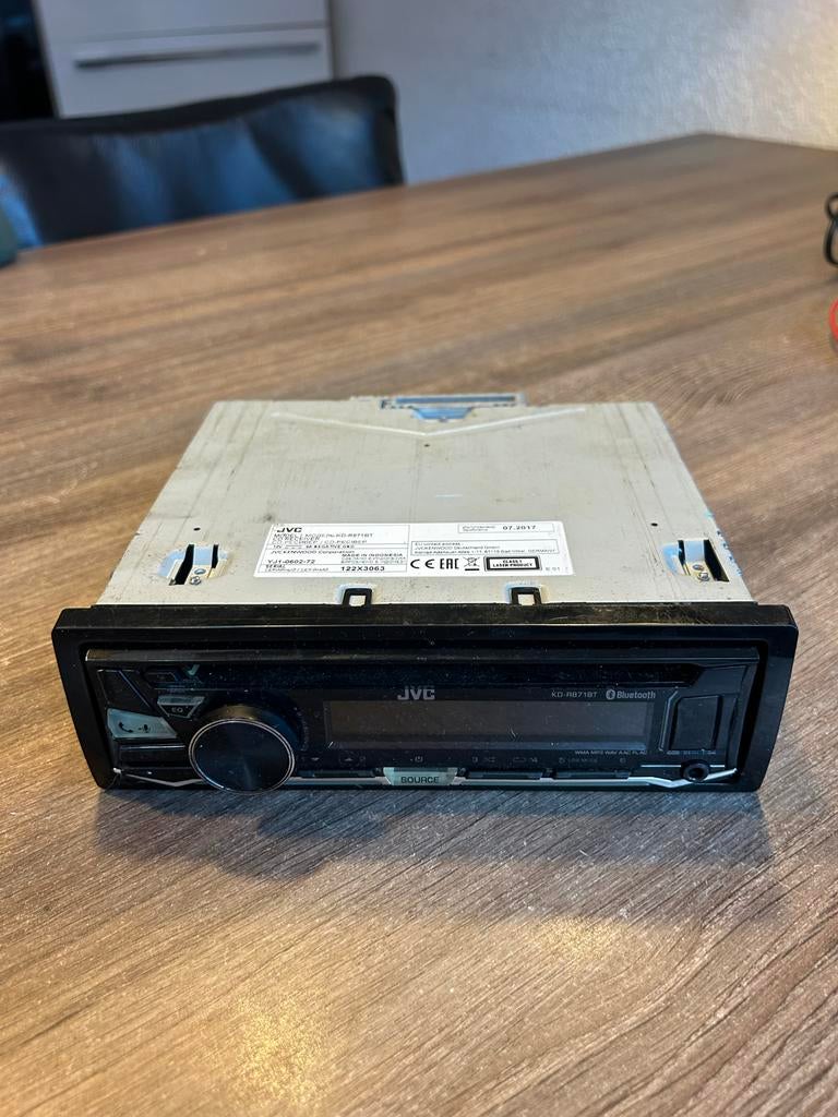 JVC Auto Radio Bluetooth KD-R871BT, Ophalen of Verzenden, Gebruikt
