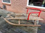 Houten Slee, Ophalen, Rugleuning, Gebruikt, Hout