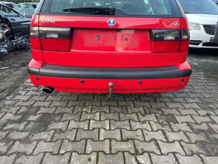 Achterbumper van een Saab 9-5, Auto-onderdelen, Carrosserie en Plaatwerk, Bumper, Saab, Gebruikt, 3 maanden garantie, Ophalen of Verzenden