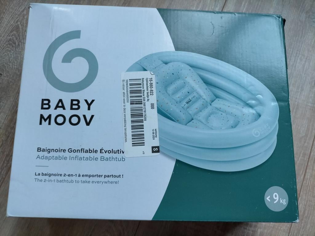 Opblaasbaar babybadje van Baby Moov, Ophalen of Verzenden, Zo goed als nieuw, Badje