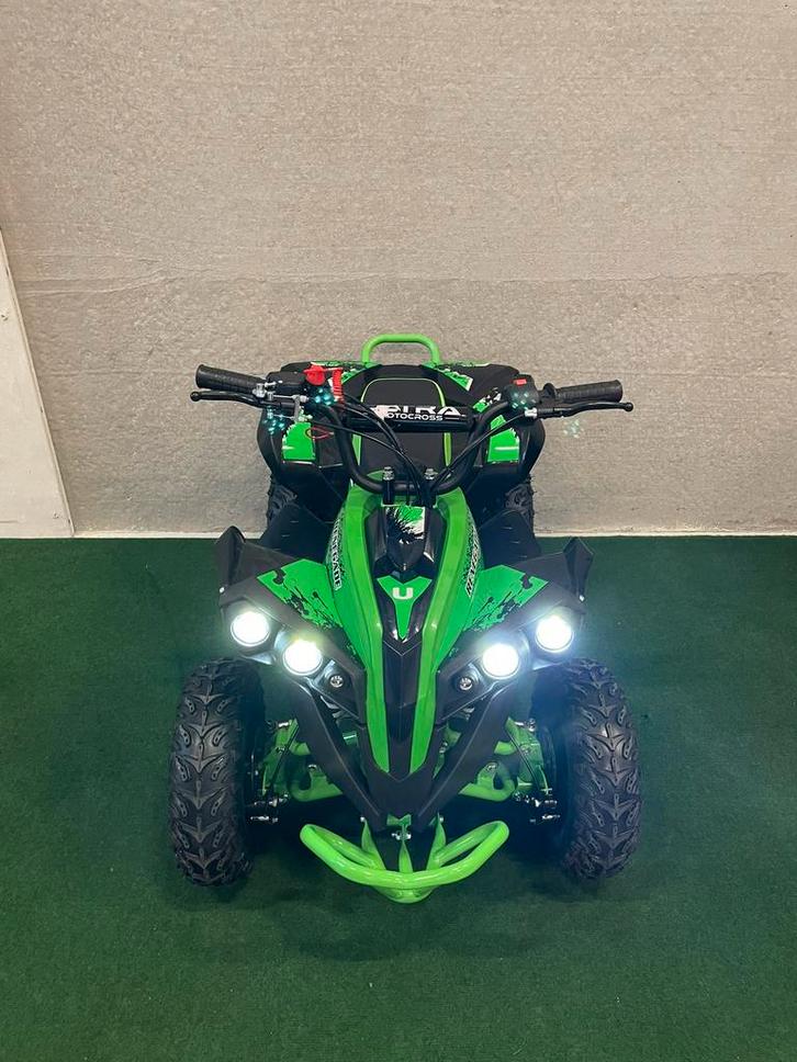 Nieuwe Ultra 1000W 48V elektrische groene midi kinder quad, Kinderen en Baby's, Speelgoed | Buiten | Accuvoertuigen, Nieuw, Ophalen