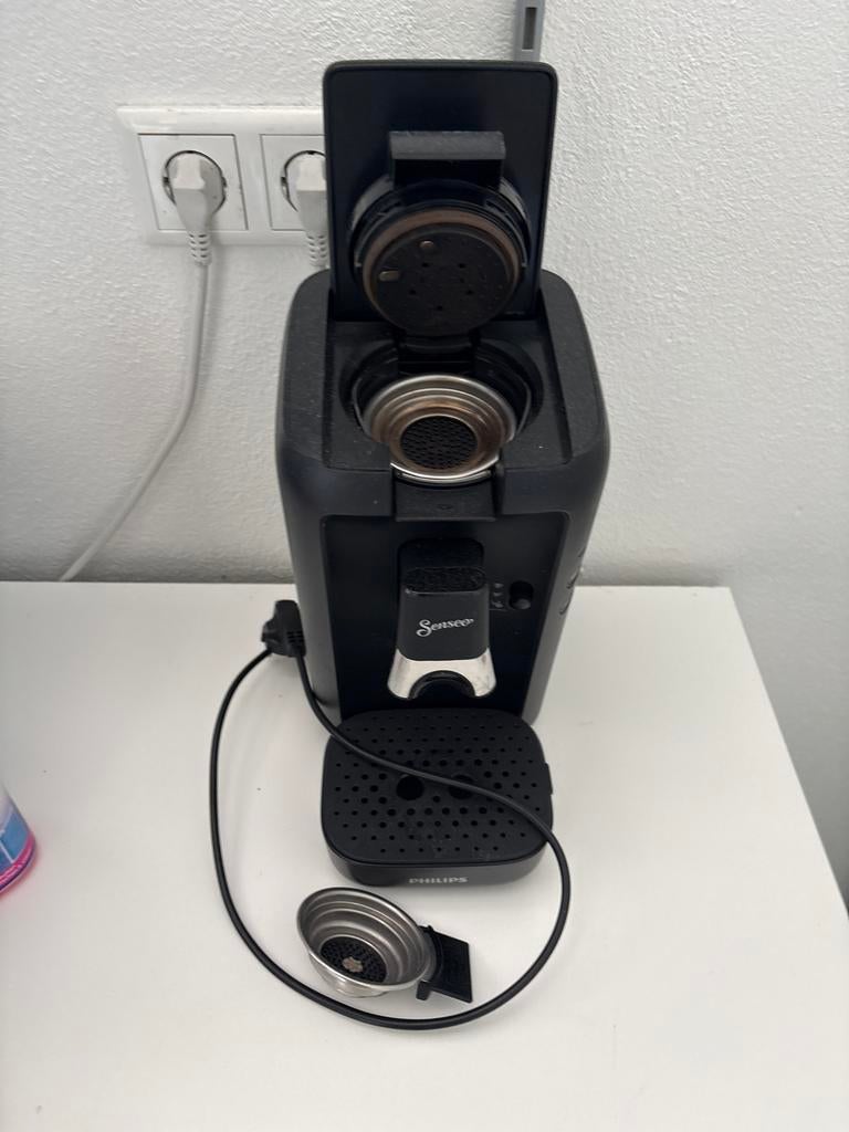 Philips Senseo koffiezetapparaat - Zwart, Gebruikt, Koffiemachine, Ophalen of Verzenden, 1 kopje