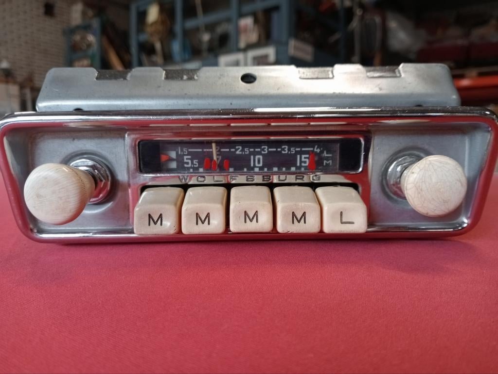 Blaupunkt Wolfsburg jaren 50 autoradio, Gebruikt, Ophalen of Verzenden, Nb, Nb