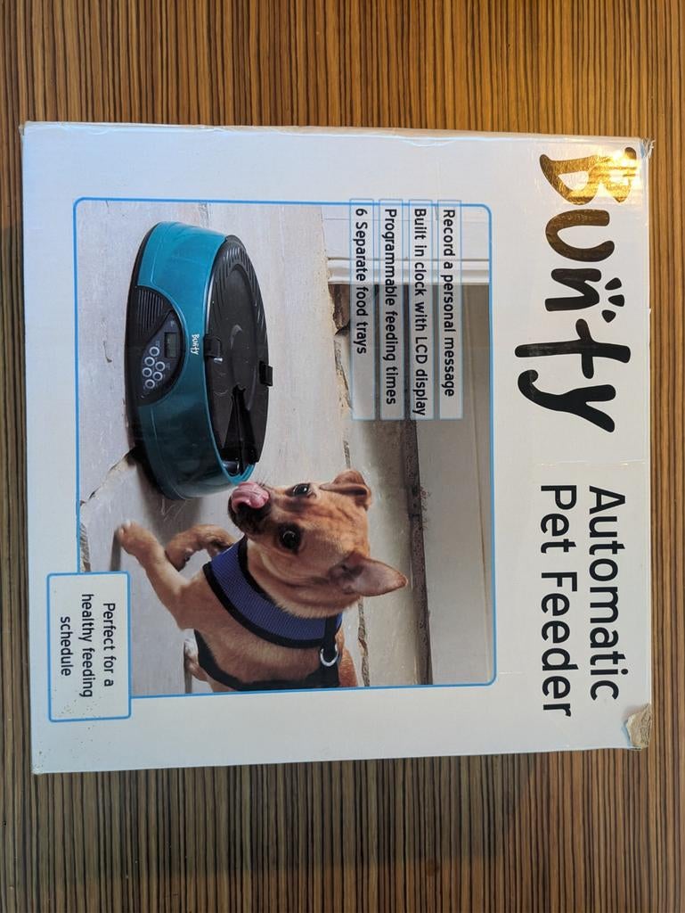 Automatische voerbak, Dieren en Toebehoren, Ophalen of Verzenden, Gebruikt, Gesloten