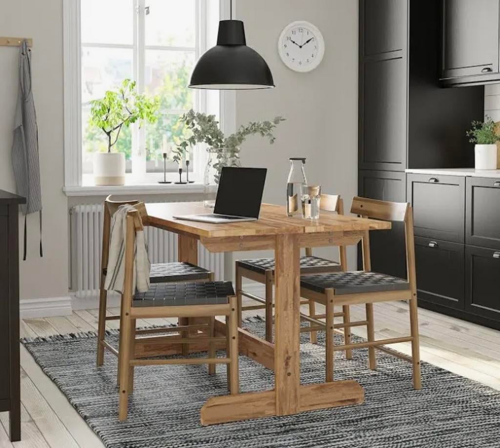 IKEA Nackanäs eettafel– Nieuw  in verpakking, Huis en Inrichting, Tafels | Eettafels, Ophalen, 100 tot 150 cm, Nieuw, 50 tot 100 cm