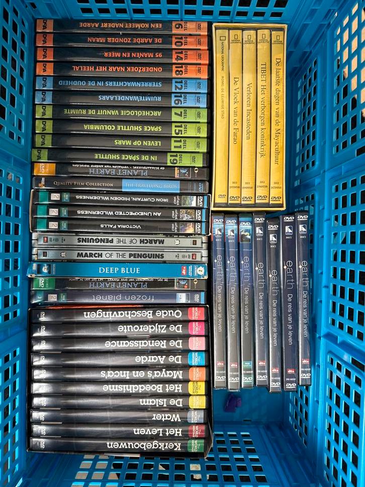 42 Natuur & Planeet DVD's - Documentaires Collectie, Cd's en Dvd's, Dvd's | Documentaire en Educatief, Gebruikt, Natuur, Alle leeftijden