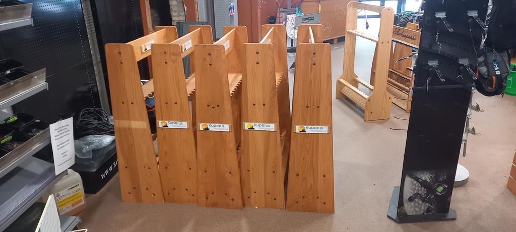 Houten & Aluminium hengelrekken, Ophalen, Gebruikt, Overige typen, Nvt