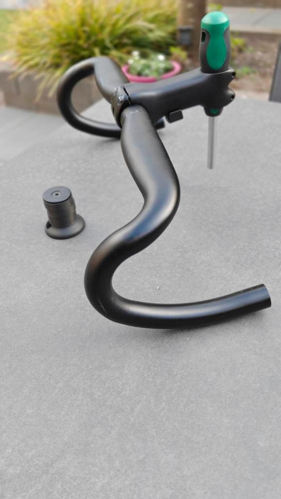 Cervélo Stuur + Stuurpen Combo (Incl. Spacers & Topcap), Sport en Fitness, Wielrennen, Zo goed als nieuw, Overige typen, Ophalen of Verzenden