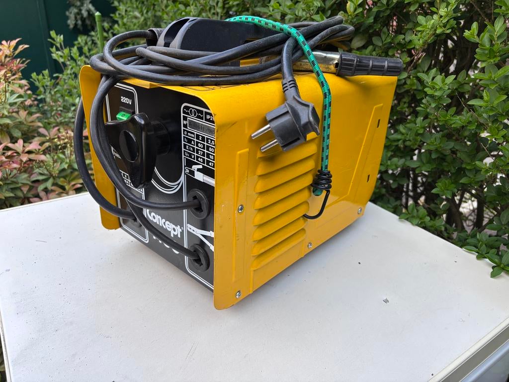 Concept 1400 lasapparaat, Ophalen, Gebruikt, Minder dan 150 ampère, Elektroden