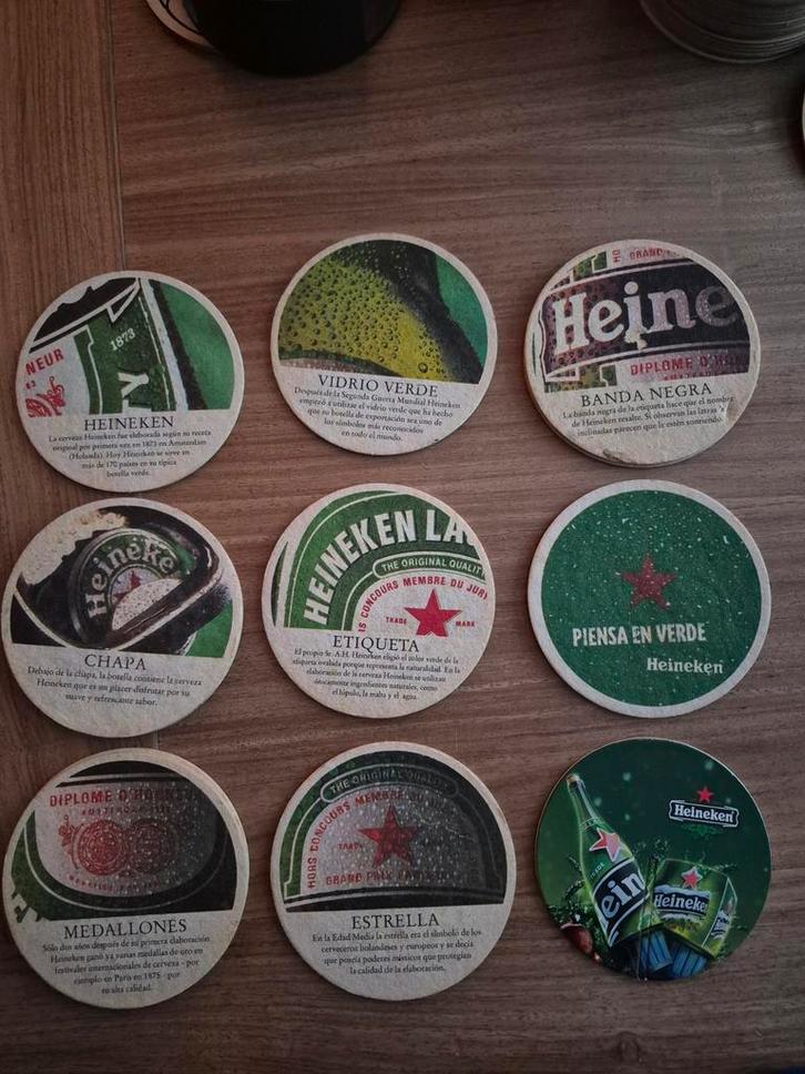 Heineken Viltjes Collectie -export, Verzamelen, Biermerken, Ophalen of Verzenden