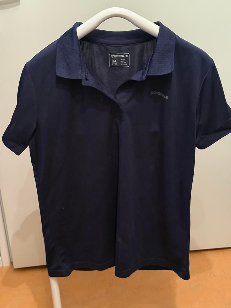 Icepeak Polo Shirt Dames Maat 44 - Donkerblauw, Blauw, Maat 42/44 (L), Ophalen of Verzenden, Zo goed als nieuw