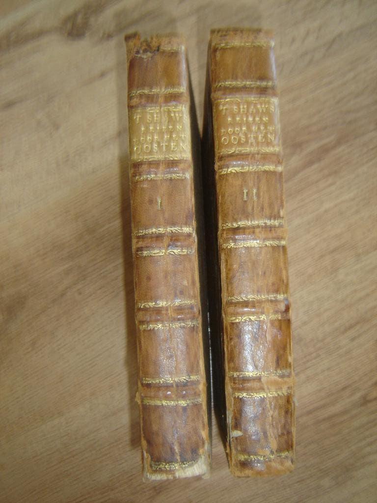 thomas Shaw Barbaryen en het oosten 1773, Antiek en Kunst, Ophalen of Verzenden