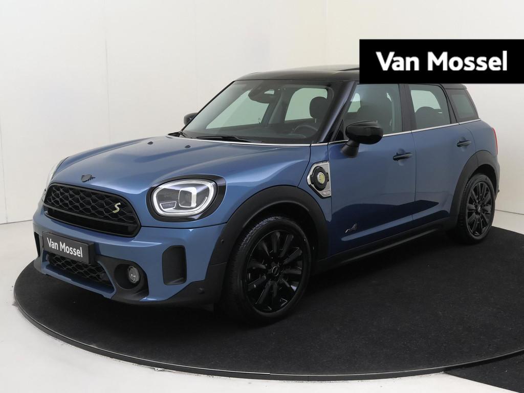 Mini Mini Countryman 1.5 Cooper S E ALL4 | Panoramisch Glaze, Auto's, Automaat, 8 kWh, Gebruikt, Blauw
