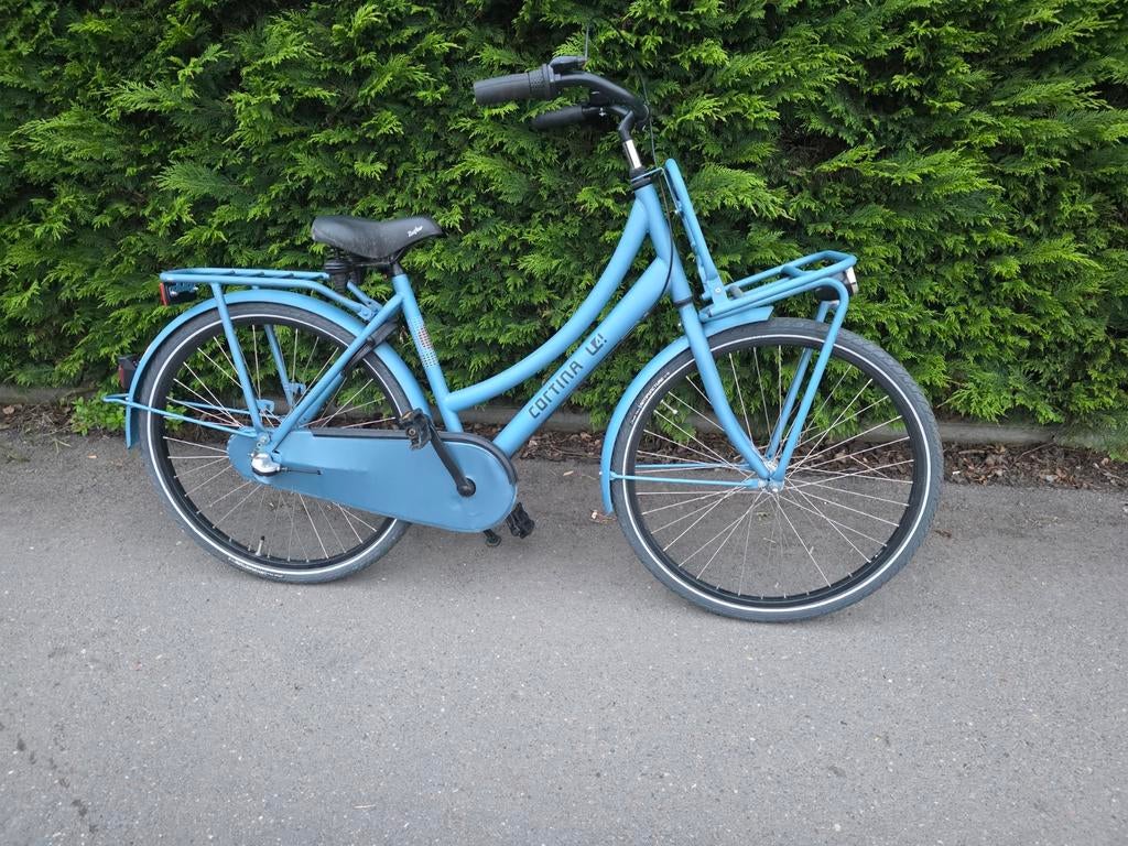 Cortina U4 Meisjesfiets 26" inch 3 Versnellingen H46cm, Terugtraprem, Versnellingen, Ophalen, 26 inch of meer