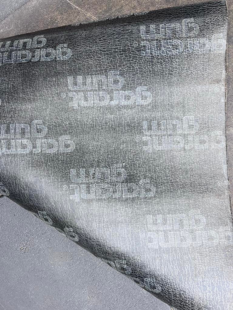 Garantgum dakbedekking toplaag, Ophalen, Overige materialen, Gebruikt, Zwart