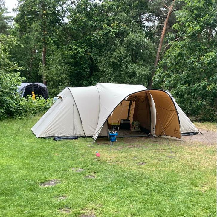 Nomad Masai VI T/C tent + luifel, Caravans en Kamperen, Tenten, tot en met 6, Gebruikt, Ophalen