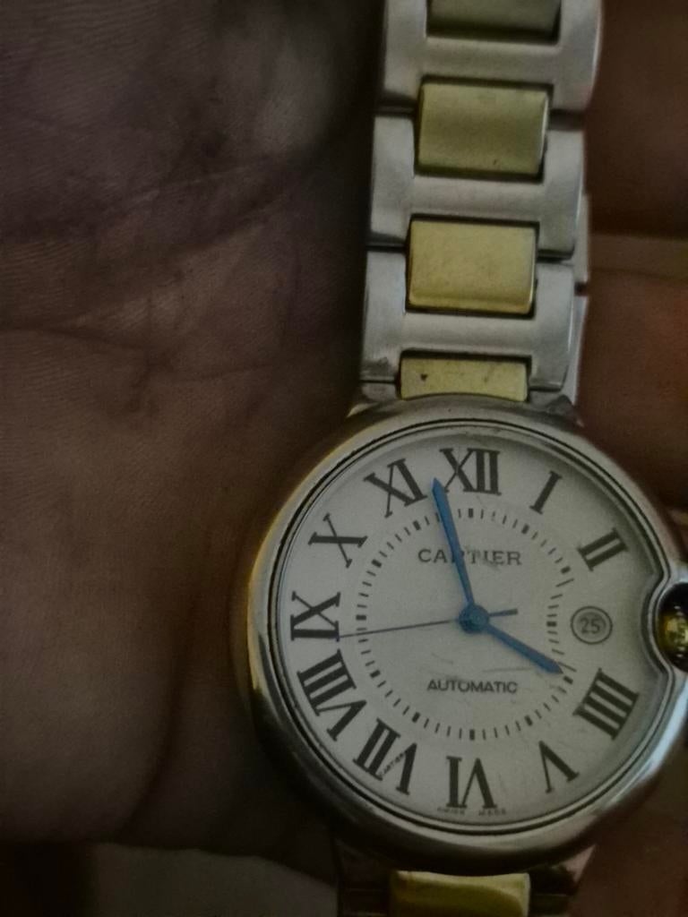 Cartier horloge, Polshorloge, Zo goed als nieuw, Goud, Goud