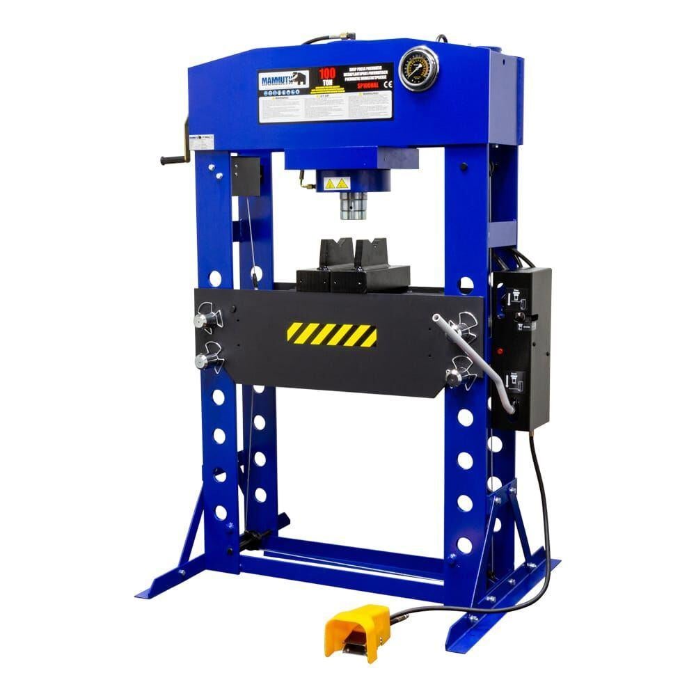 Werkplaatspers / garagepers / lagerpers (100 Ton), Verzenden