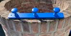 Vrolijke in Blauwe + Roze Kapstok Massief Beukenhout 30 stuk, Wandkapstok, -, -, Nieuw