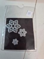 Sneeuwvlok snijmallen set voor knutselen, Ophalen of Verzenden