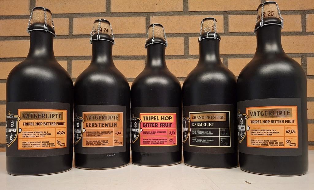 Hertog Jan Proeftuin Collectie ( incl 3 x Vatgerijpt), Verzamelen, Biermerken, Ophalen of Verzenden, Nieuw, Flesje(s), Hertog Jan