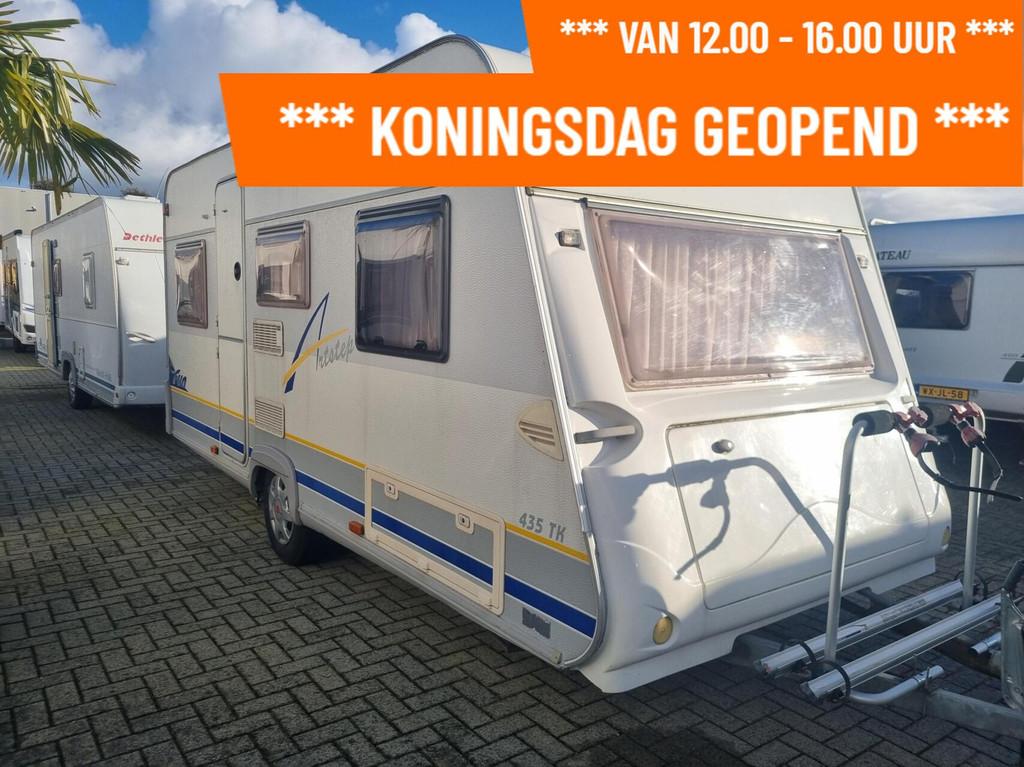 Buerstner ARTSTEP 435 TK - KONINGSDAG GEOPEND 12-16 UUR, Caravans en Kamperen, Rondzit, Bedrijf, 750 - 1000 kg, Bürstner