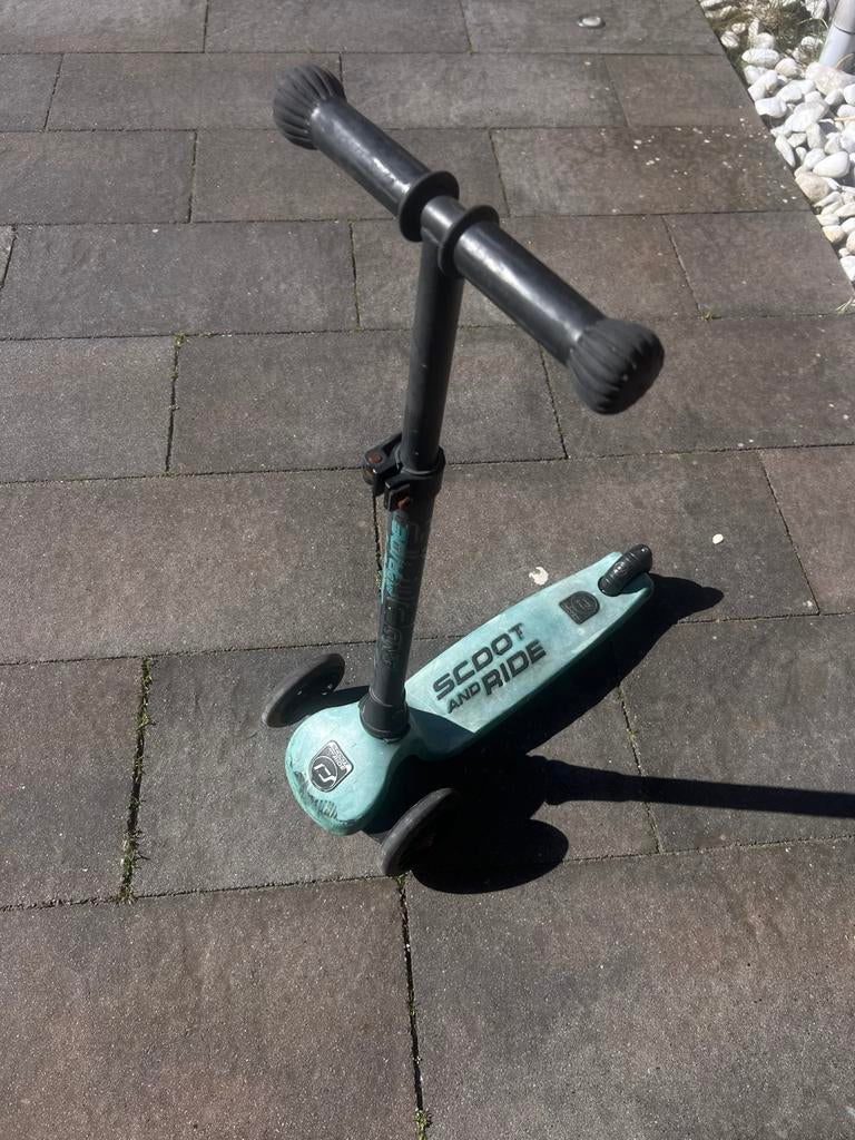 Scoot and ride step met verlichting, Kinderen en Baby's, Speelgoed | Buiten | Voertuigen en Loopfietsen, Ophalen, Gebruikt, Overige typen