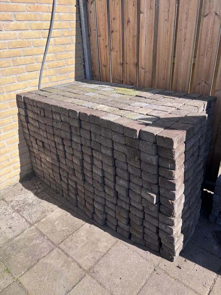 Gratis terrastegels 10x10, Tuin en Terras, Ophalen, Gebruikt, Overige materialen