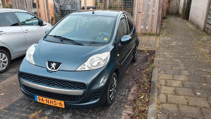 Peugeot 107 1.0 12V 5DR 2010 Grijs, Auto's, Peugeot, Particulier, ABS, Achteruitrijcamera, Airbags, Airconditioning, Android Auto