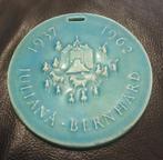 Herdenkingsbord Juliana & Bernhard 1937-1962, Ophalen of Verzenden