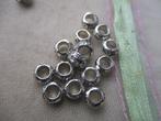 771/ tibetiaans zilveren grote gat kralen, Ophalen of Verzenden, Nieuw, Kraal
