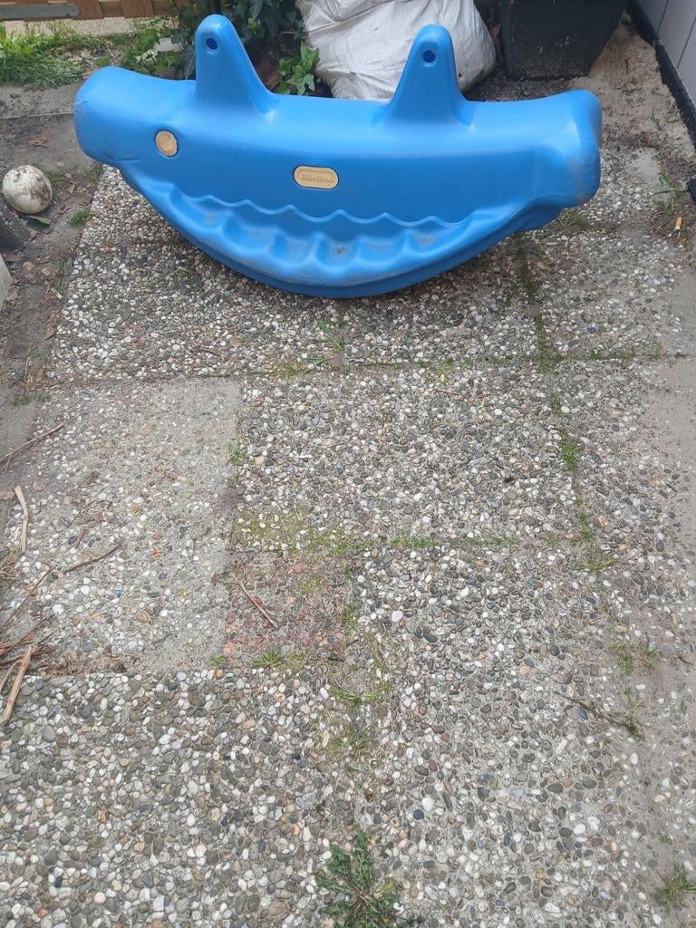 Little Tikes blauwe krokodil wip, Ophalen of Verzenden