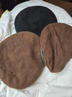 Set van 3 Baretten: Zwart en Bruin, Verzamelen, Militaria | Algemeen, Ophalen of Verzenden, Landmacht, Nederland