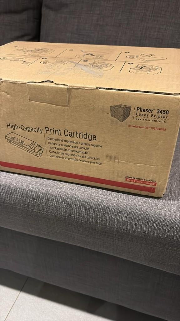 Originele Xerox 106R00688 toner – Phaser 3450 Nieuw in Doos, Ophalen of Verzenden, Nieuw, Toner, Xerox