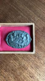 Antieke broche, Ophalen of Verzenden, Gebruikt, Zilver, Overige materialen