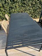 Hay Palissade tuintafel 170x80 metaal zwart, Ophalen of Verzenden, Gebruikt, Rechthoekig, Metaal