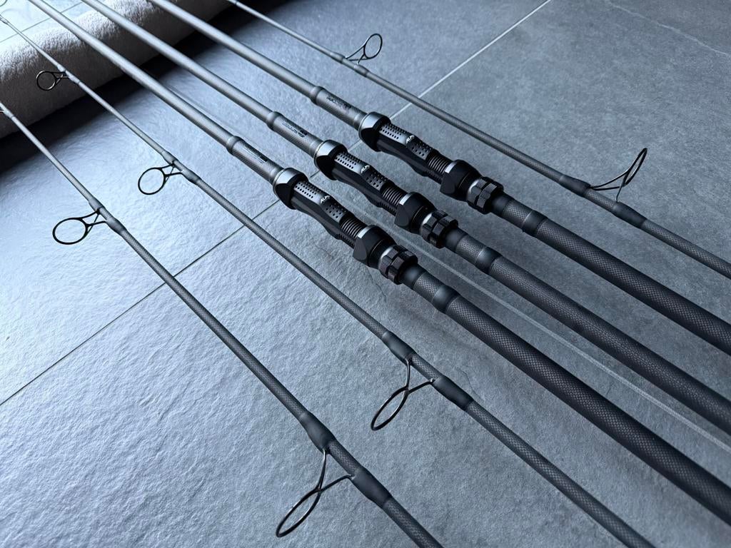 3 x Nash Scope Black Ops 10ft 3,5lbs Special ZGAN, Ophalen, Zo goed als nieuw, Complete set