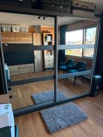 Grote spiegel schuifdeurkast - 230x215 cm, Ophalen, Overige materialen, Gebruikt, 200 cm of meer