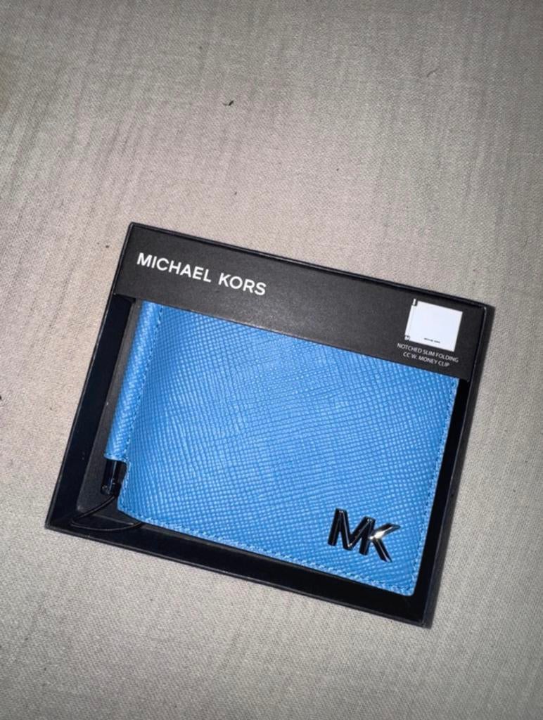 Michael Kors Heren Portemonnee / Kaarthouder met Geldclip, Sieraden, Tassen en Uiterlijk, Portemonnees, Ophalen of Verzenden, Zo goed als nieuw
