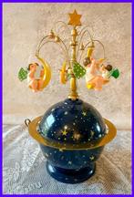 Wendt & Kühn wereldbol engelen muziekdoos Erzgebirge, Diversen, Kerst, Ophalen, Zo goed als nieuw