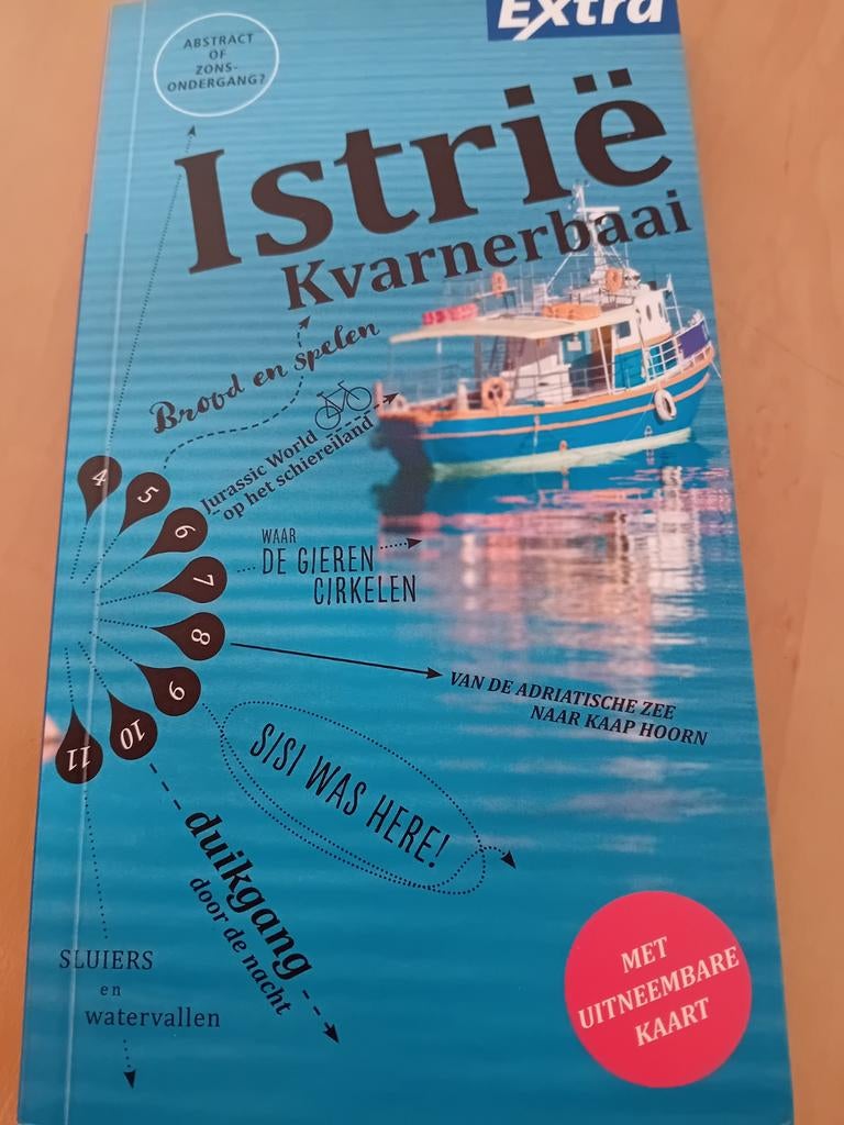 ANWB Reisgids Istrië Kvarnerbaai, Boeken, Ophalen of Verzenden