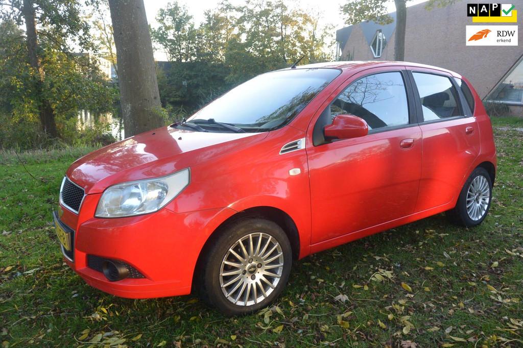 Chevrolet Aveo 1.4 16V LS *airco*lpg-g3*2de eigenaar*weinig, Auto's, Voorwielaandrijving, 4 cilinders, 400 kg, Origineel Nederlands
