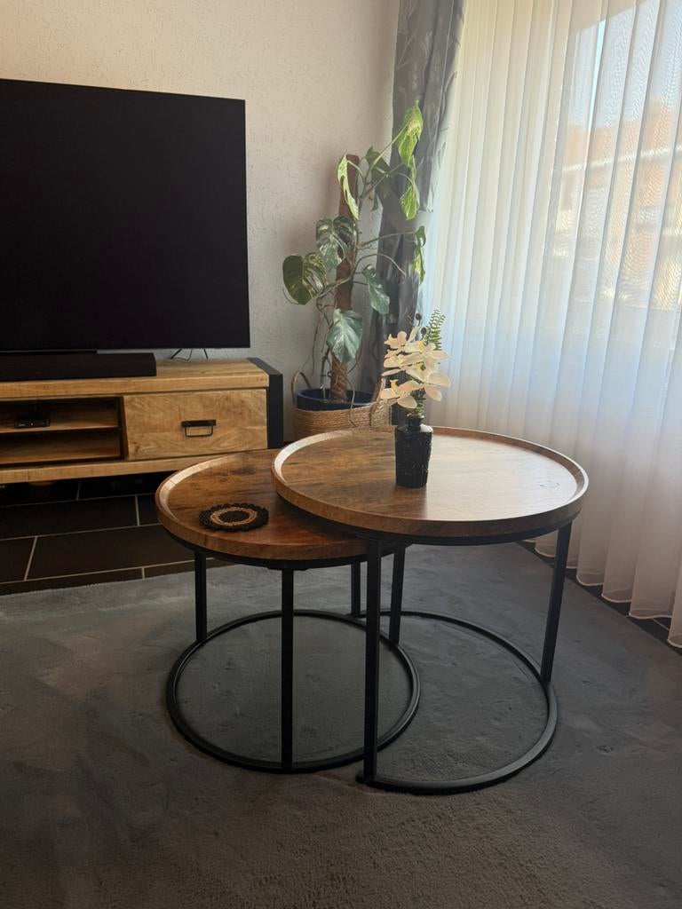 Salontafel, 100 tot 150 cm, Zo goed als nieuw, Minder dan 50 cm, Rechthoekig