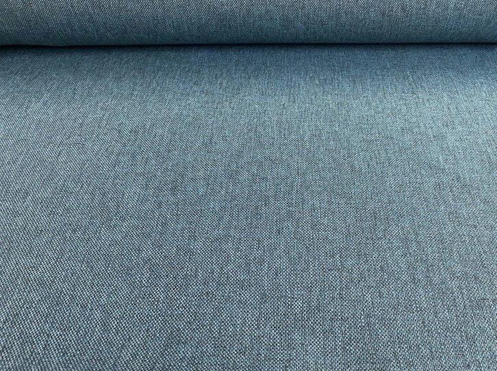 Camira Rivet EGL23; blauw; o.a. 4,5 meter meubelstof; NU 90€, Hobby en Vrije tijd, Stoffen en Lappen, Nieuw, Polyester, 120 cm of meer
