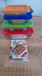 GLAZEN PYREX BEWAARSCHALEN MET DEKSEL VAN POSTCODELOTERIJ, Ophalen of Verzenden, Nieuw