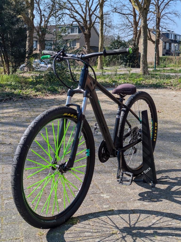 Custom Wheeliebike (Cube AIM), Fietsen en Brommers, Fietsen | Mountainbikes en ATB, Gebruikt, Hardtail, Schijfrem, Ophalen