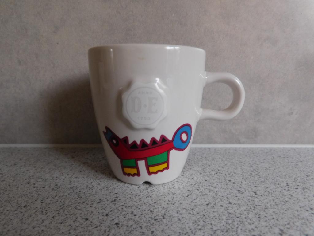 Senseo Mok nr. 3 Clemens Briels Douwe Egberts, Ophalen of Verzenden, Zo goed als nieuw, Overige stijlen, Kop(pen) en/of Schotel(s)